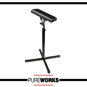 Apoyabrazos Kwadron 4 Patas Regulable Amortiguador Negro Black 
