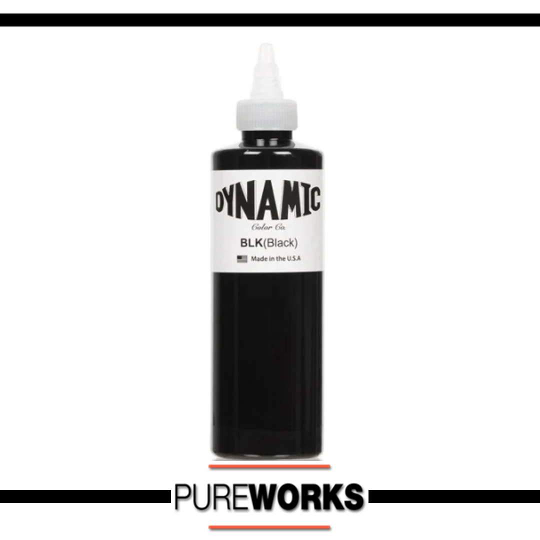 Dynamic Tinta Negra Black 8oz 1oz Badalona