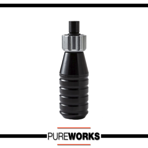 Grip Ajustable Agujas Cartucho Negro Black Grey Gris Metalico