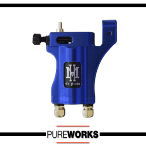 Hm Tattoo Machine Maquina Rotary Rotativa La Pinta Azul Blue
