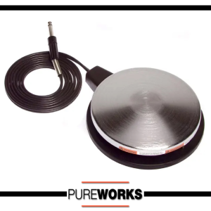 Pedal Eikon Premier Cable Negro Tattoo Tradicional Pureworks Badalona Cromado 