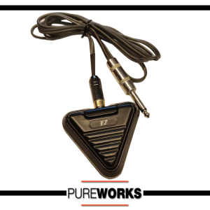 Pedal Triangular Negro Ez Cable Tattoo Tradicional Conector Rca Badalona Pureworks Ergonomico