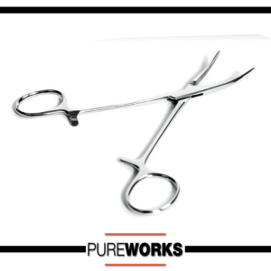 Pinza Mosquito Punta Curvada