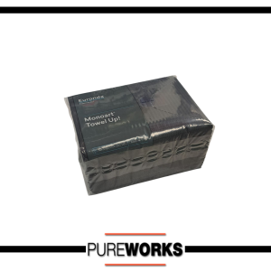 Servilleta Plastificada Negro Doble Capa Impermeable Absorbente Euronda Monoart Towel Up