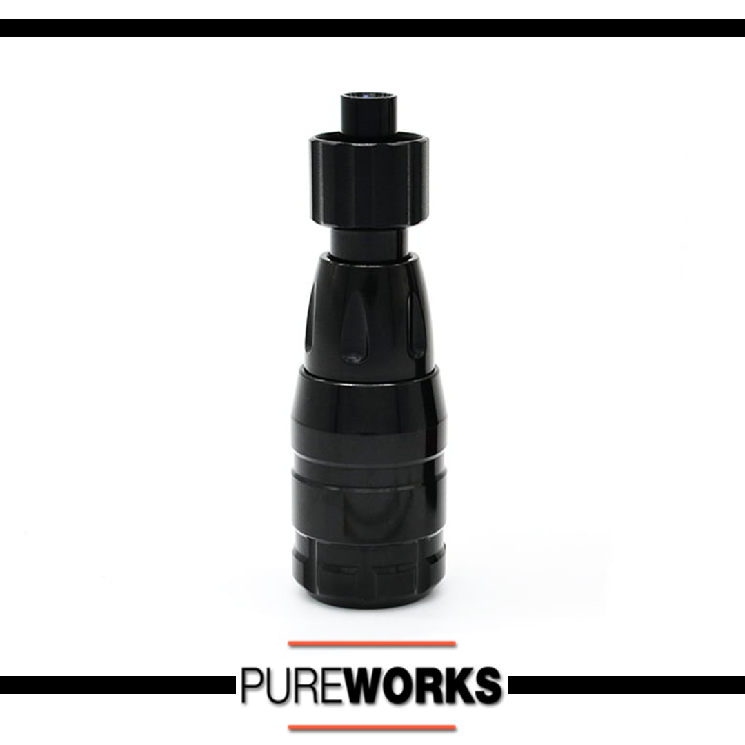 Grip Ajustable Agujas Cartucho Negro Black
