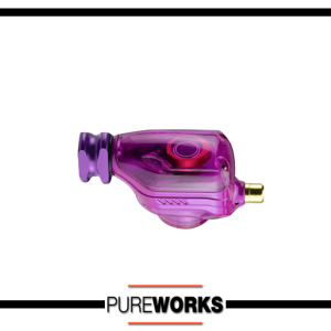 Maquina Machine Rotativa Art Driver Z3 Custom Pink Clear Rosa Transparente