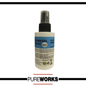 Dermagel Spray Ethanol Higienizante Pulverizador Desinfectante Hidroalcoholico