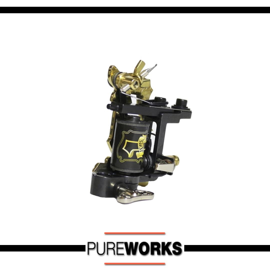 Hm Tattoo Machine Bobina Maquina Jack Rudy Black Grey Shader