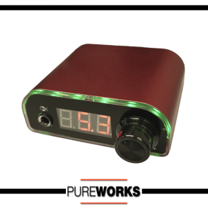 Aurora Iii Power Supply Roja Pureworks Tattoo Badalona Fuente Alimentacion