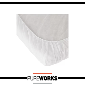 Sabanas Ajustables Blancas 95x220 30gramos White