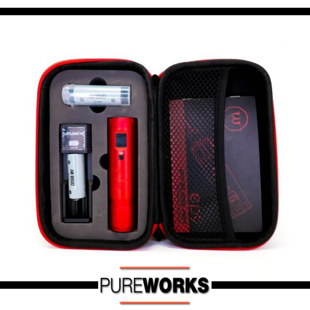 Ava Tatoo Pen Wireless Ep9 Rojo Red