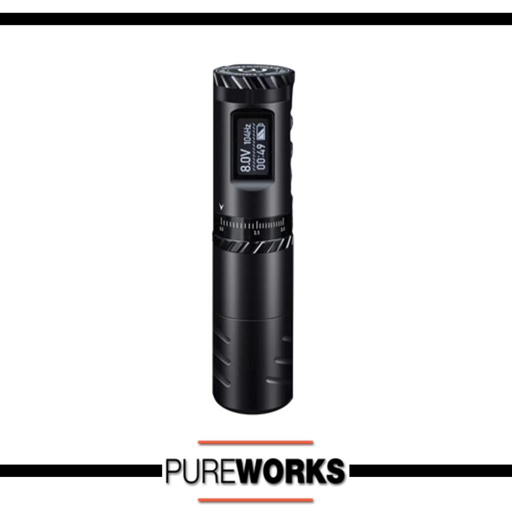 Ava Tattoo Pen Wireless Ep10 Negro Black