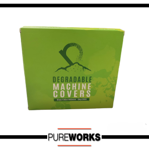 Funda Cubre Maquina Degradable 130x140mm Ecologico Precortado 200ud