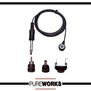 Clip Cord Rca Silicona Dc Iman Magnetico