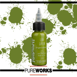 Radiant Ink Tinta Pigmento Leaf Green
