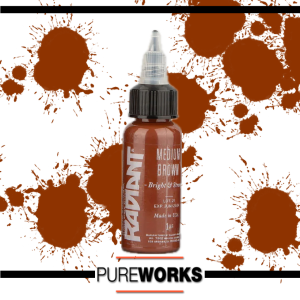 Radiant Ink Tinta Pigmento Medium Brown