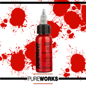 Radiant Ink Tinta Pigmento Scarlet Red