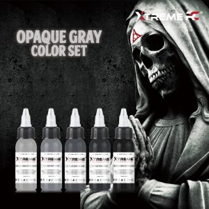 Xtreme Ink Opaque Gray Set 5x30ml (1)