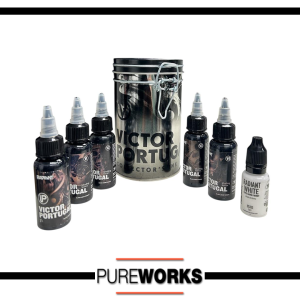 Victor Portugal Set Shadows Radiant Colors Ink Pureworks Badalona Tattoo Sombras Pigmento