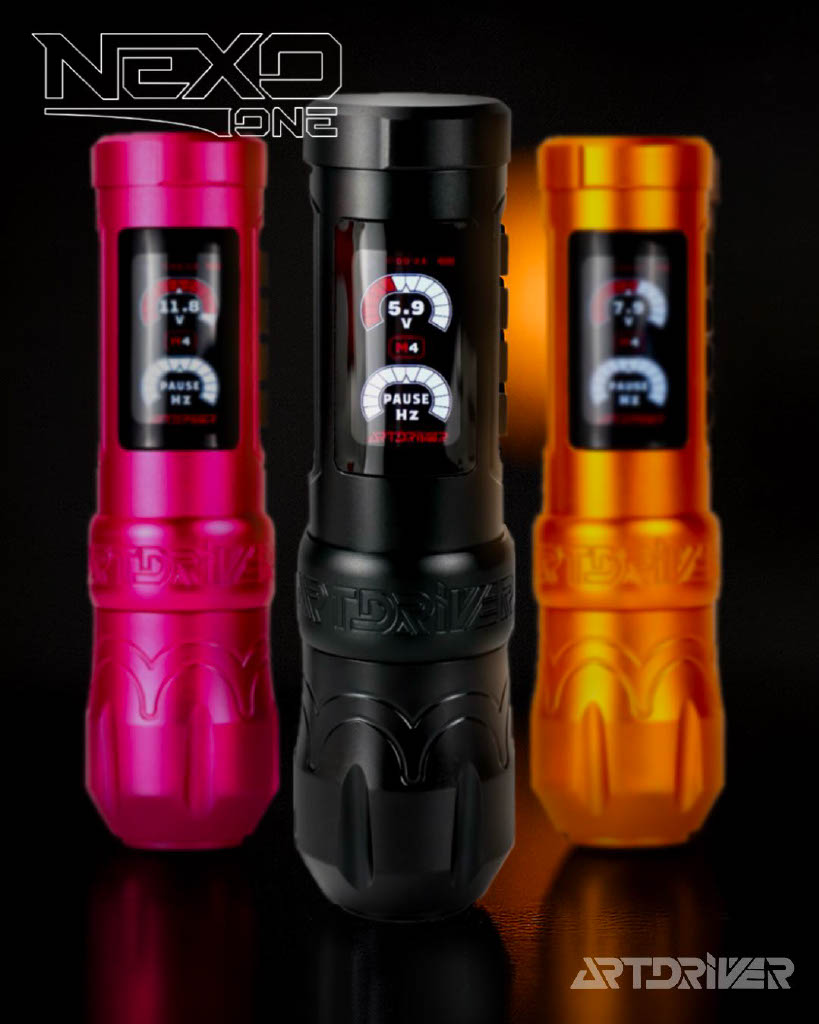 Máquina para tatuar inalámbrica - Nexo One by Artdriver