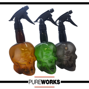 Botella Spray Calavera Color Transparente Pureworks Badalona Limpieza