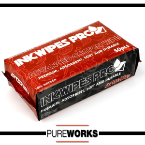 Inkwipes Pro Toallitas Servilleta Limpiar Tatuaje Tattoo Absorbente Artdriver Art Driver Premium Adsorbent Soft Suave Durable Algoson