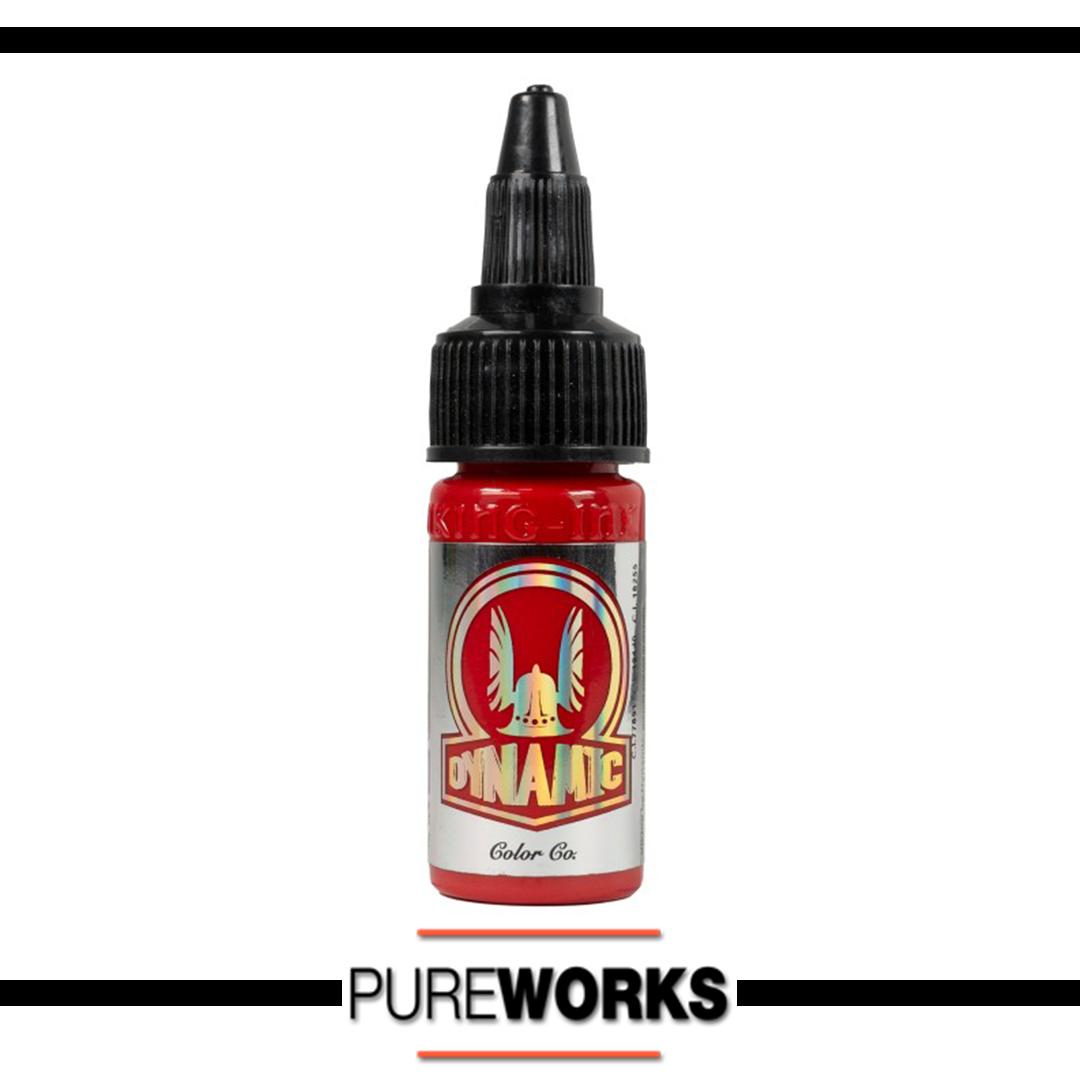 Crimson Red Rojo Viking Ink Dynamic Tinta Roja