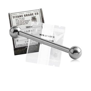 Titanium Barbell Sterile 1