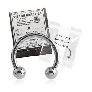 Titanium Micro Circular Barbell Sterile 1