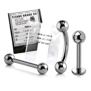 PIERCING TITANIO ESTERIL